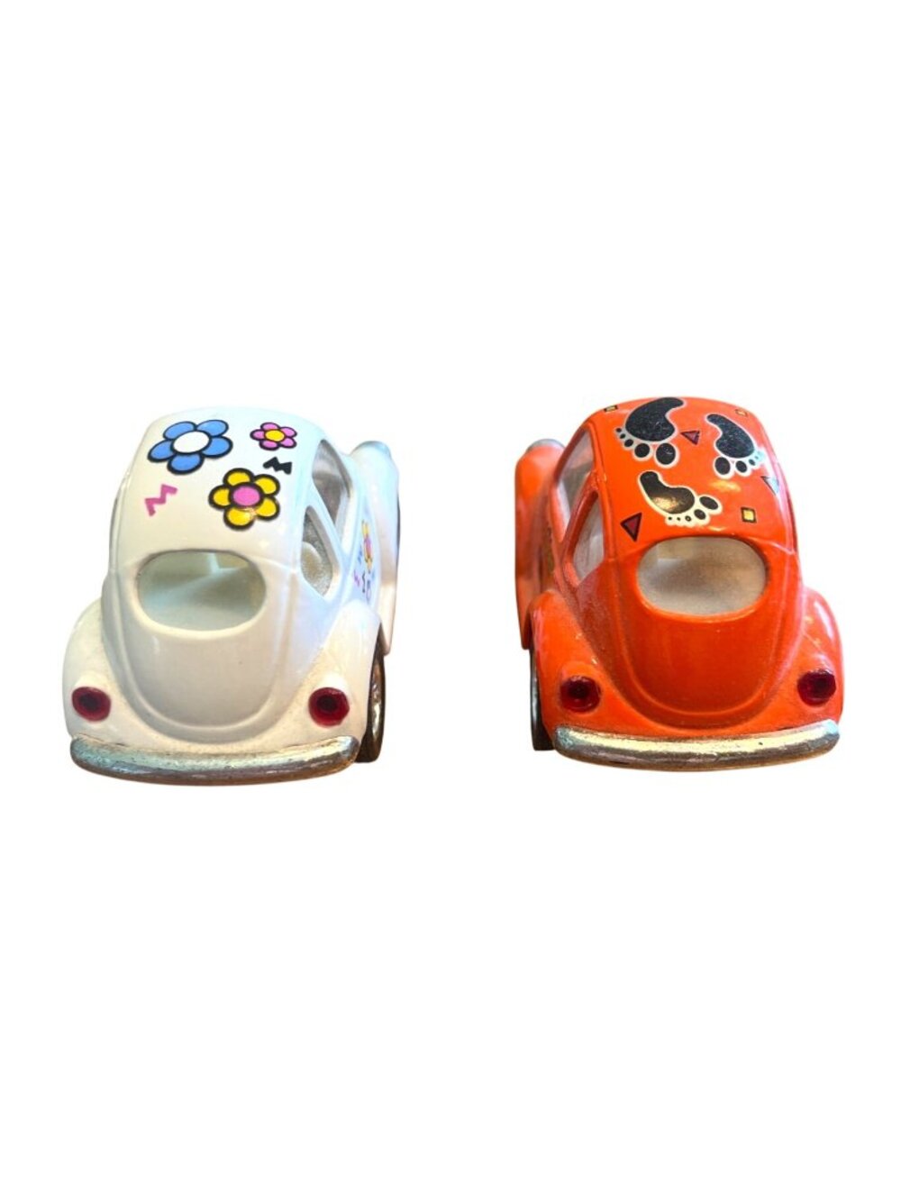 Vtg Kintoy 1:36 Scale Diecast Volkswagen Beetle Cars 5" Pull Back Motorized - Picture 3 of 5